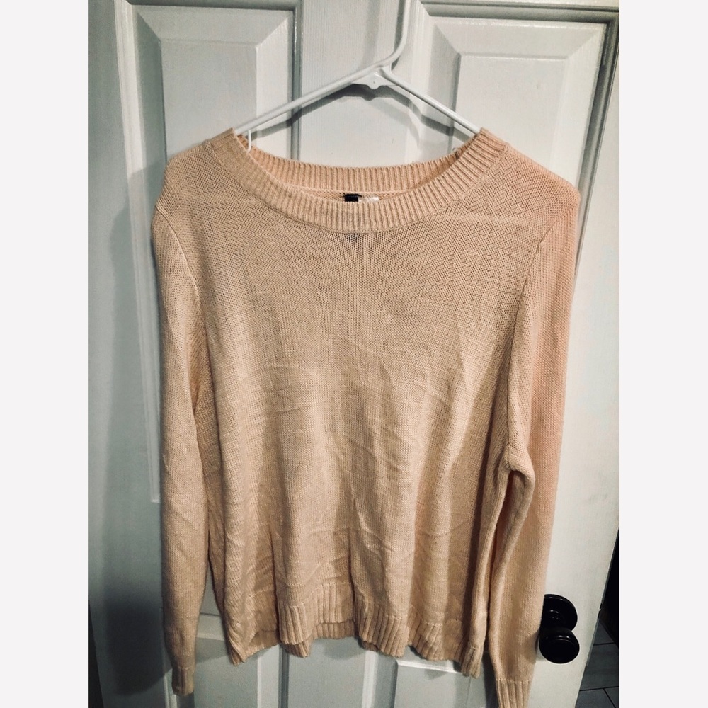 H&M pink sweater